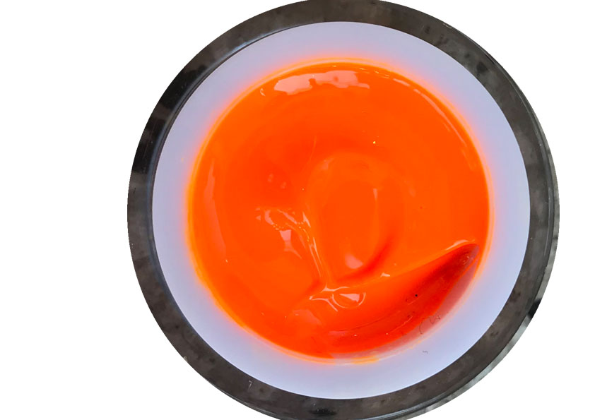 Farbgel Pop Art Orange
