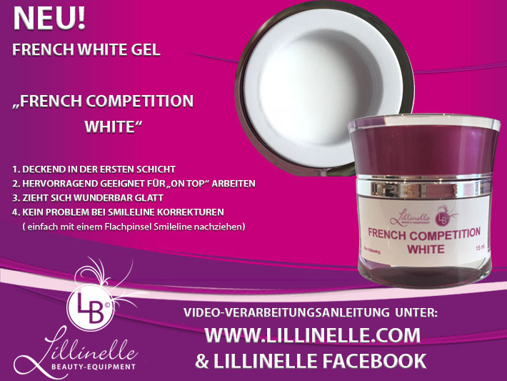 French Gel Competition White