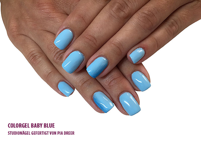 Farbgel Baby Blue Pastell